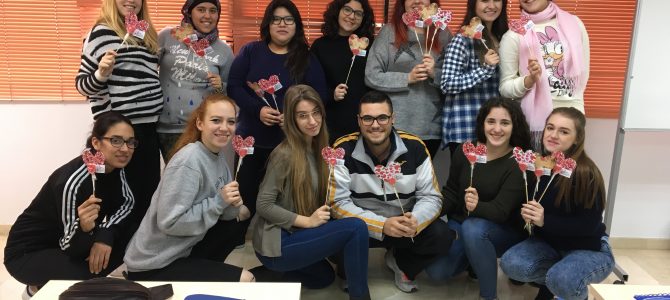 Los alumnos de Anatomía Patológica celebran San Valentín